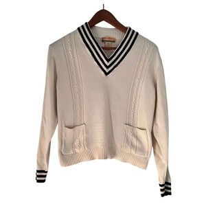Bobby Chan Women's Sweater Size M Beige